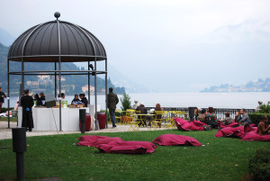 Gazebo sul lago di Orticolario 2013