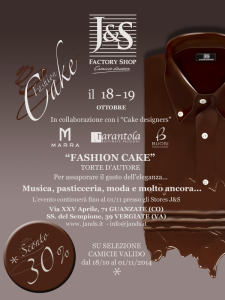 Invito inaugurazione camicierie J&S